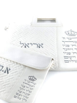 תיק תפילין מהודר דגם כתר מלכות