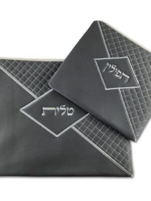 תיק תפילין דגם -אפור